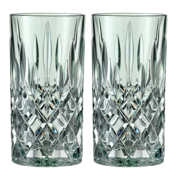 Noblesse longdrinkglass, mint, 2 stk