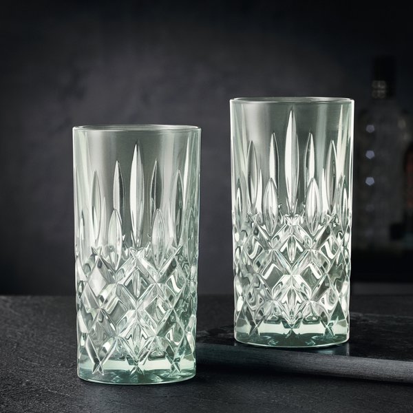 Noblesse longdrinkglass, mint, 2 stk