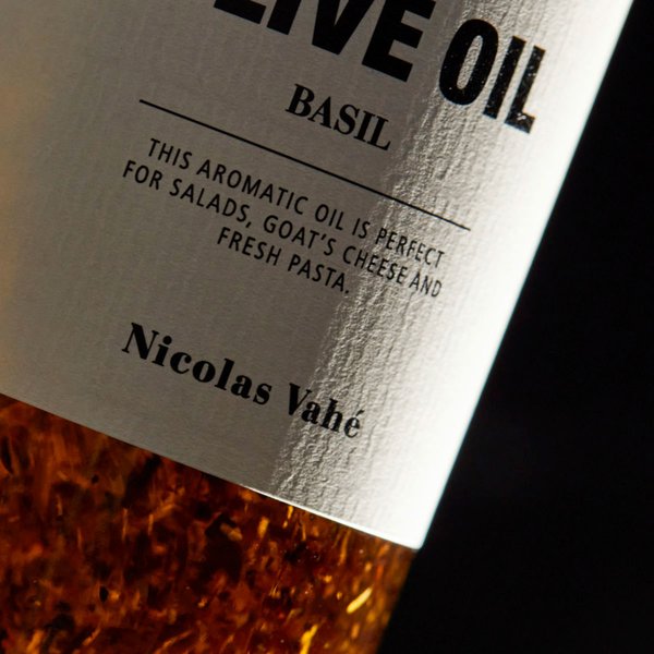 Olive oil with basil, 25 cl