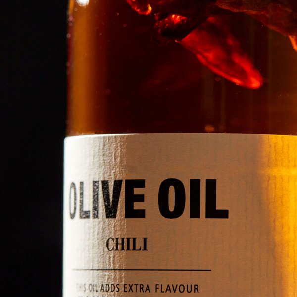 Olive oil with chili, 25 cl