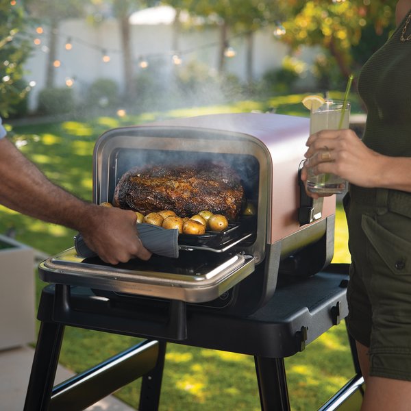 OO101EU Woodfire elektrisk grill