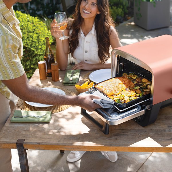 OO101EU Woodfire elektrisk grill