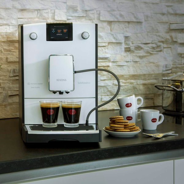 CafeRomatica 779 espressomaskine, mat hvid