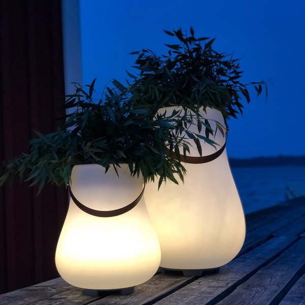 Flowerpot L Light & Speaker