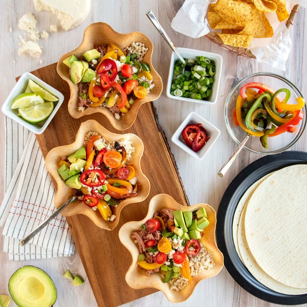 Tortilla bowl maker