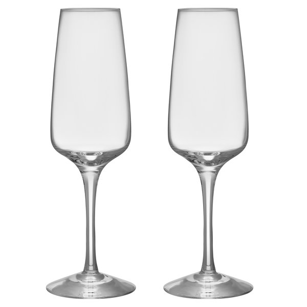 Pulse champagneglass 28 cl, 2-pakning