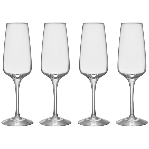 Pulse champagneglass 28 cl, 4-pakning