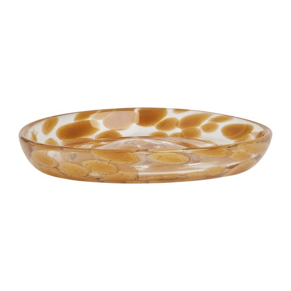 Jali desserttallerken 16 cm, amber