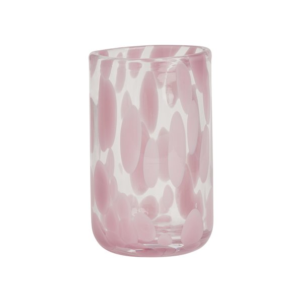 Jali glass 10,5 cm, rose