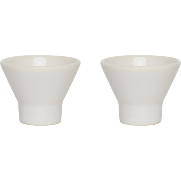 Yuka eggeglass 2-pack, offwhite