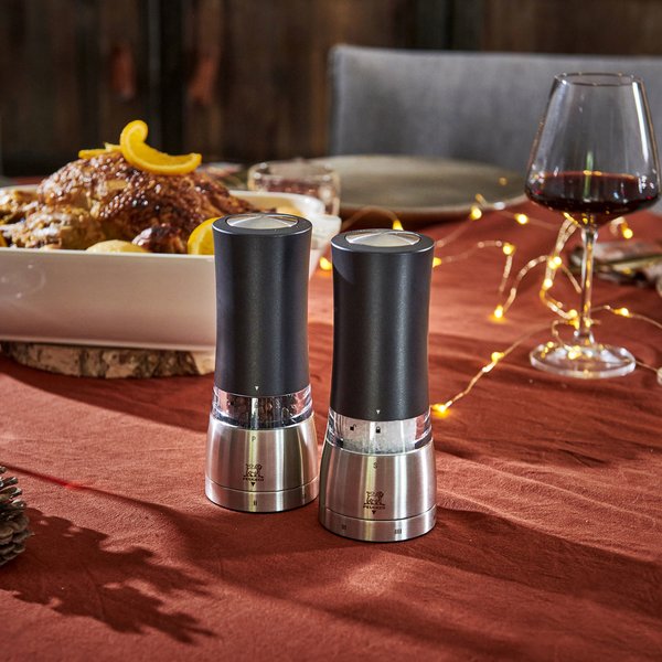 Tahiti Salt And Pepper Mill Set 15 cm, Night & Azur - Peugeot