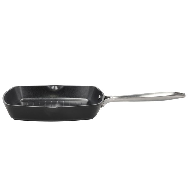 Travo grillpanne keramisk non-stick 24x24 cm, svart aluminium