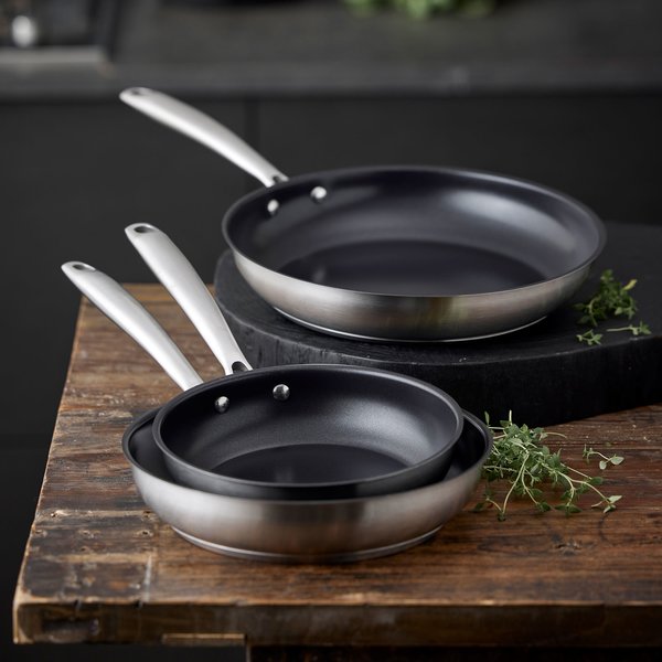 Roya stekepanne non-stick 28 cm, rustfritt stål