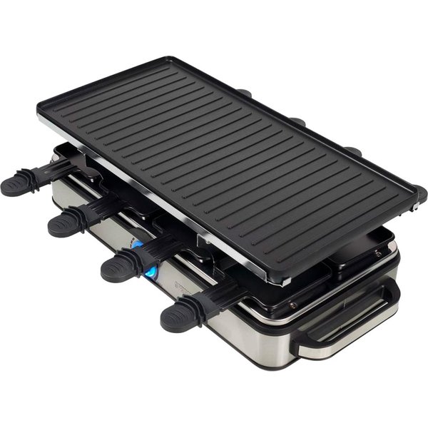 Grill Deluxe Raclette, 8 personer