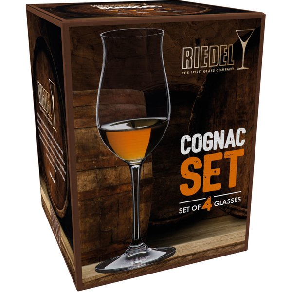 Cognac Sett 4-pakning