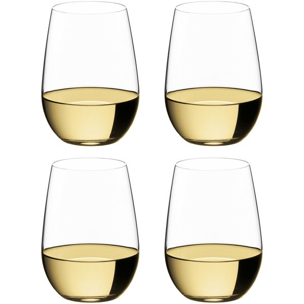 O Wine Tumbler Riesling/Zinfandel vinglass 6-pakning 20-årsjubileum