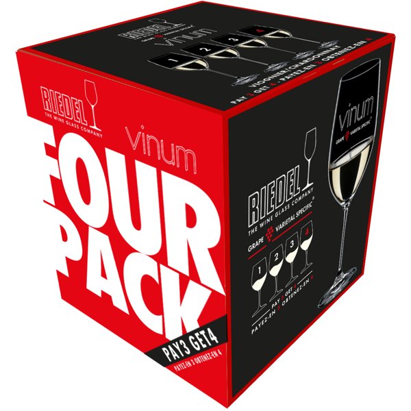 Vinum viognier/chardonnay vinglas, 4-pack