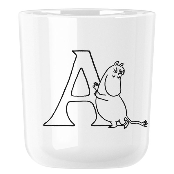 Moomin ABC mugg, 0,2 liter, A