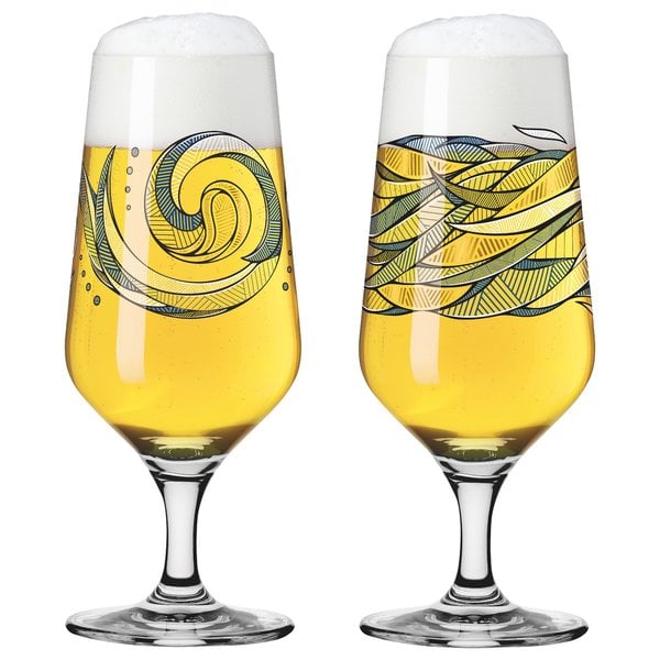 Brauchzeit pilsnerglass, 2 stk, #3&4