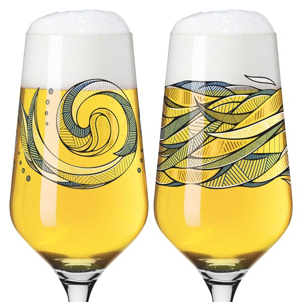 Brauchzeit pilsnerglass, 2 stk, #3&4