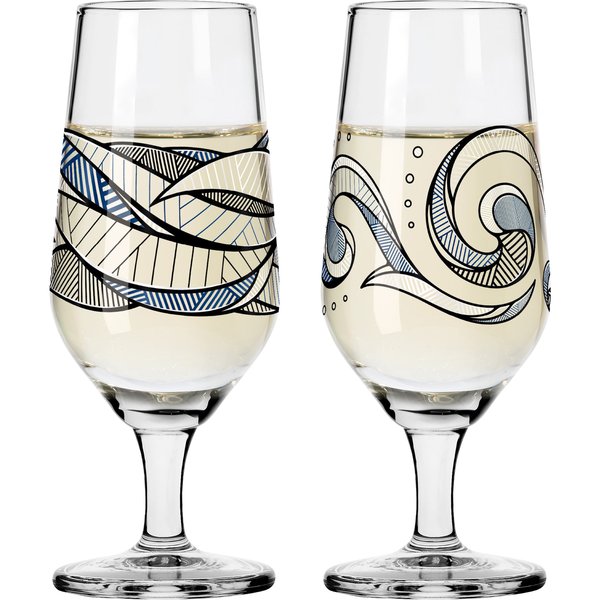 Brauchzeit snapsglass 2-pakning, NO:5&6