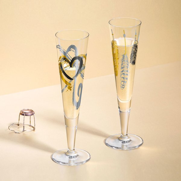 Goldnacht champagneglas, NO:1