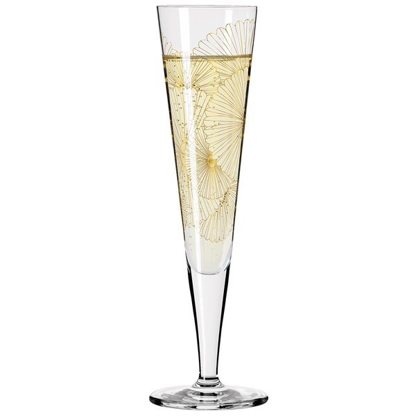 Goldnacht champagneglass, NO:10