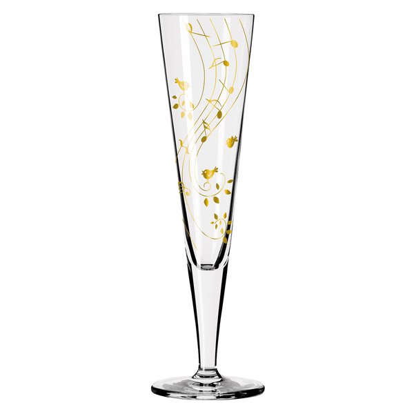 Goldnacht champagneglass, NO:2