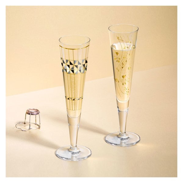 Goldnacht champagneglas, NO:6