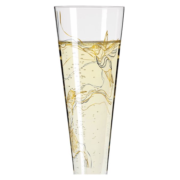 Goldnacht champagneglass, NO:8