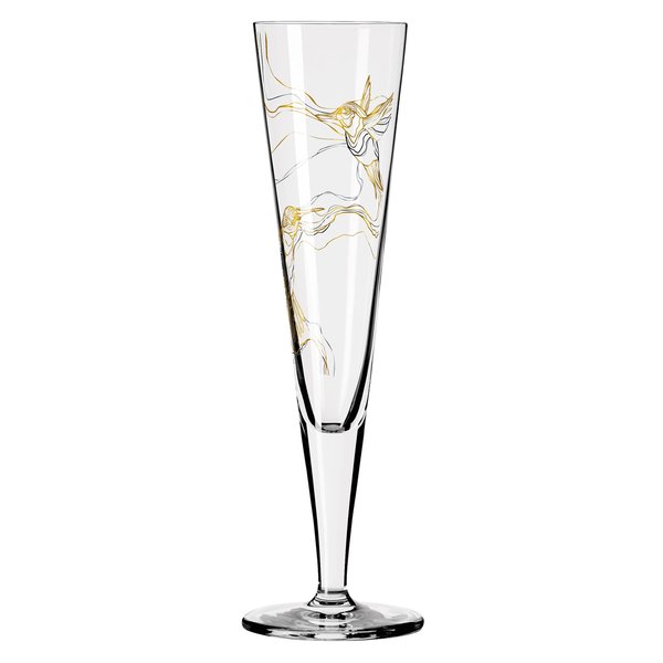 Goldnacht champagneglass, NO:8