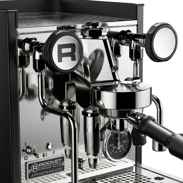 Appartamento TCA espressomaskin, svart/kobber