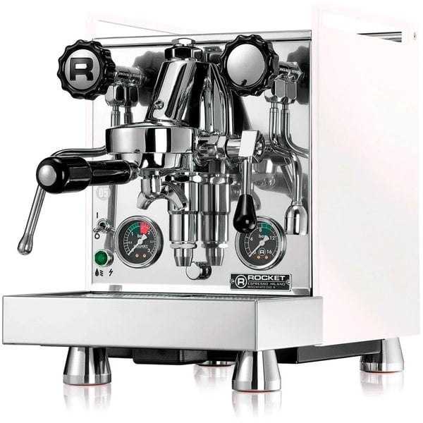 Mozzafiato Cronometro R Espressomaskin Hvit