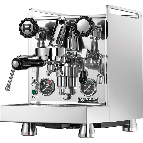 Mozzafiato Cronometro R Espressomaskin Stål