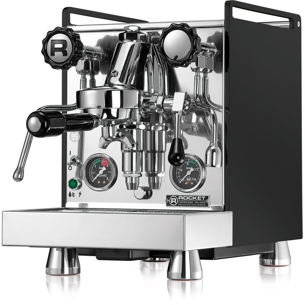 Mozzafiato Cronometro R Espressomaskin Svart