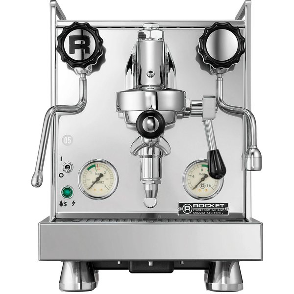 Mozzafiato Cronometro V Espressomaskine Stål