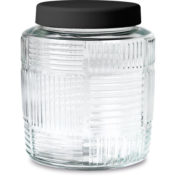 Nanna Ditzel Oppbevaringsglass, 2 L., sort