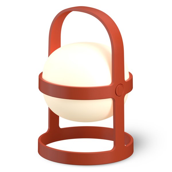 Soft Spot Solar Circular lampe 25 cm, terracotta