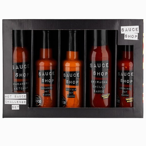 Gåvoset med 5 såser, Hot Sauce Challenge