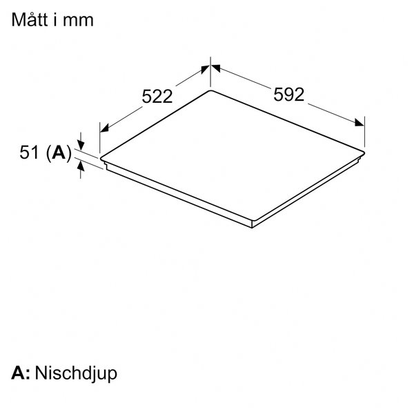 EX651HEC1E iQ700 induktionskogeplade, sort