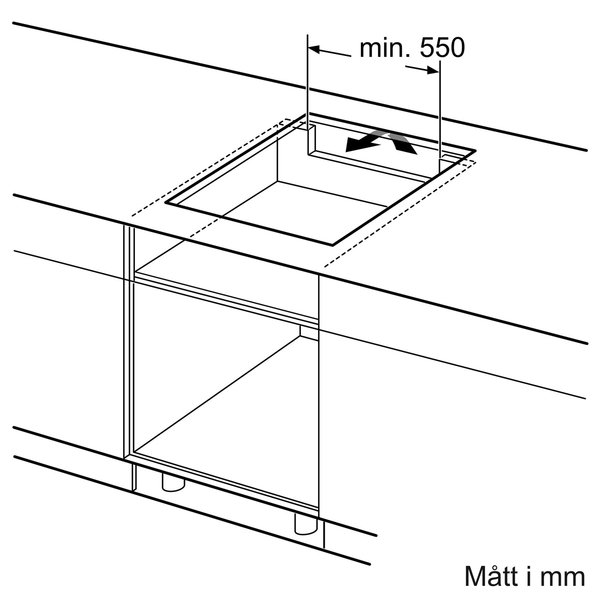 EX651HEC1E iQ700 induktionskogeplade, sort