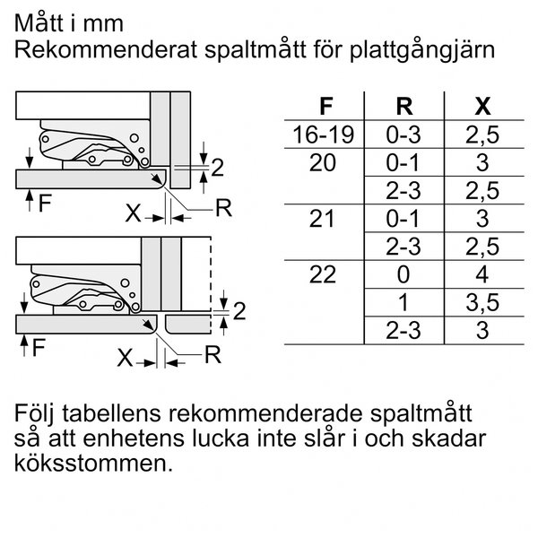 GI81NVEE0 iQ300 integrert fryseskap