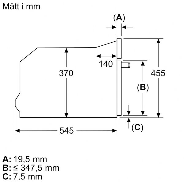 CE732GXB1 iQ700 integrert mikrobølgeovn, svart