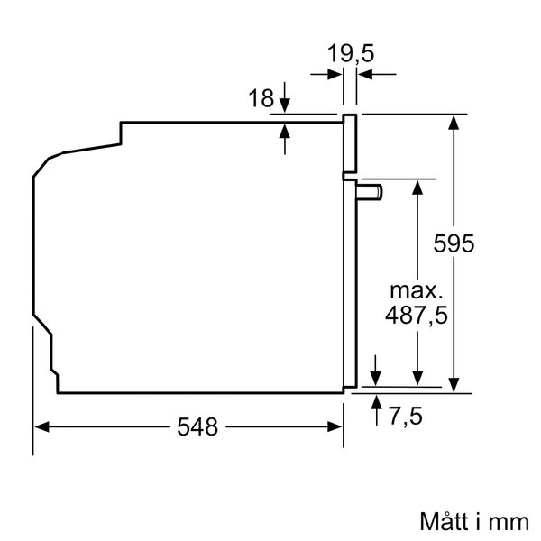 HB772A1B1 iQ700 innbyggingsovn, svart