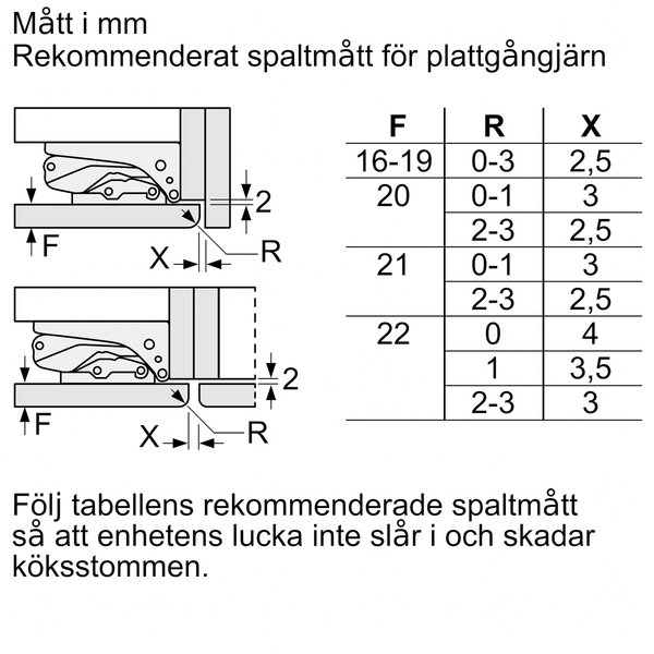 KI81RVFE0 iQ300 kjøleskap, integrert