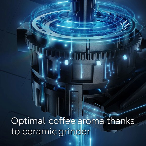 Automatisk kaffemaskin EQ300, rustfritt stål