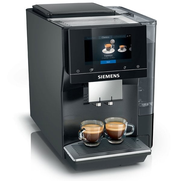 Automatisk kaffemaskin, EQ700 classic, midnatt sølv-metallic