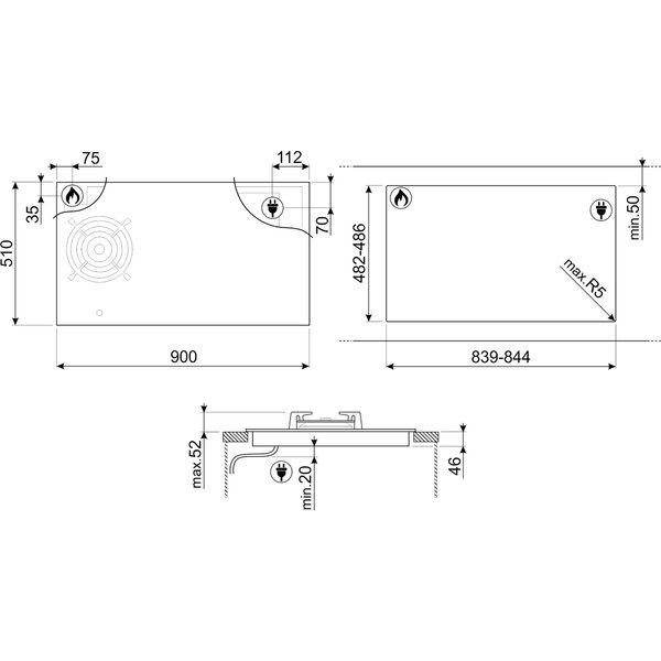 PM3953D kokeplate