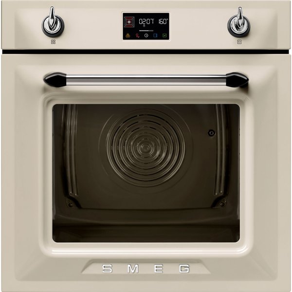 SOP6902S2P innbygget ovn, 68 liter, creme