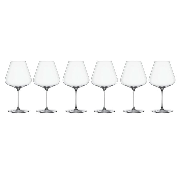 Definition Burgundy vinglass 6-pack